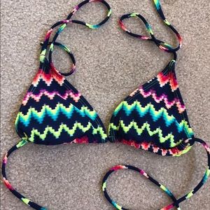 vibrant bikini top